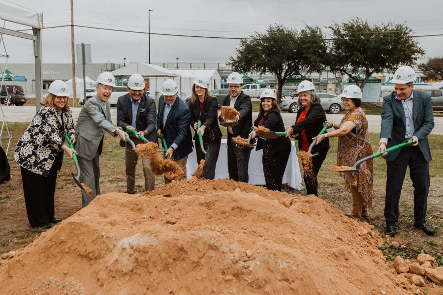 Leaders from Centene, Superior HealthPlan, CHDI and the Uvalde community broke ground the new Uvalde Community Center on Friday, Dec. 2.