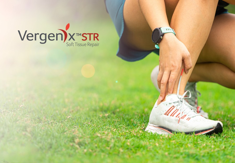 VergenixSTR product promotes healing of tendonitis, including, among others, Achilles tendonitis. Source: CollPlant