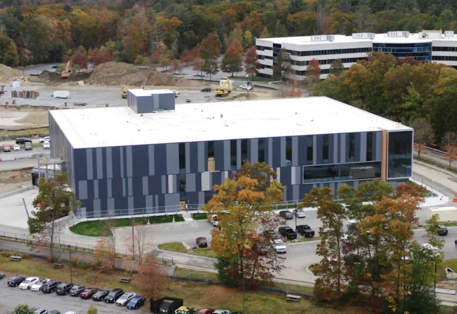 Ultragenyx's gene therapy manufacturing facility in Bedford, Mass.